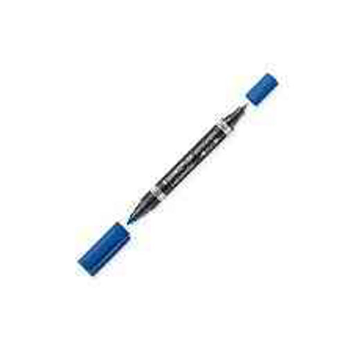 Picture of ST PERMANENT MARKER DUO BLUE